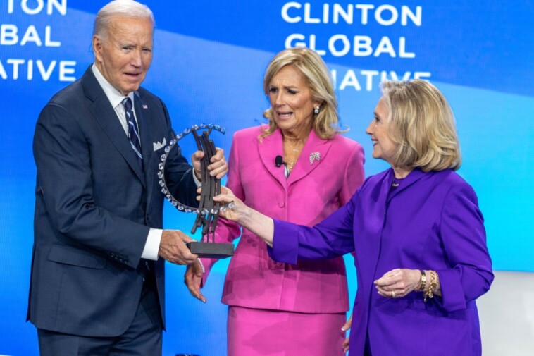 joe-biden-tells-hillary-clinton-‘i-love-you’-after-being-‘trapped’-by-wife-jill-into-giving-nyc-speech