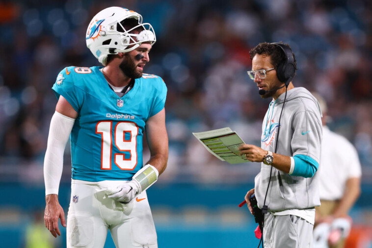 mike-mcdaniel:-dolphins-uncertain-if-skylar-thompson,-tim-boyle-or-tyler-huntley-will-start-at-qb-vs.-titans