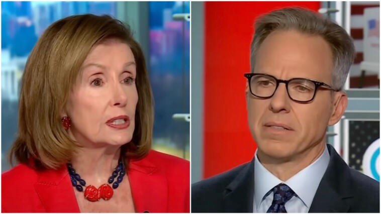 “why-would-you-even-cover-that?!”-–-nancy-pelosi-snaps-when-cnn’s-jake-tapper-airs-footage-of-a-harsh-trump-criticism-of-kamala-harris-(video)