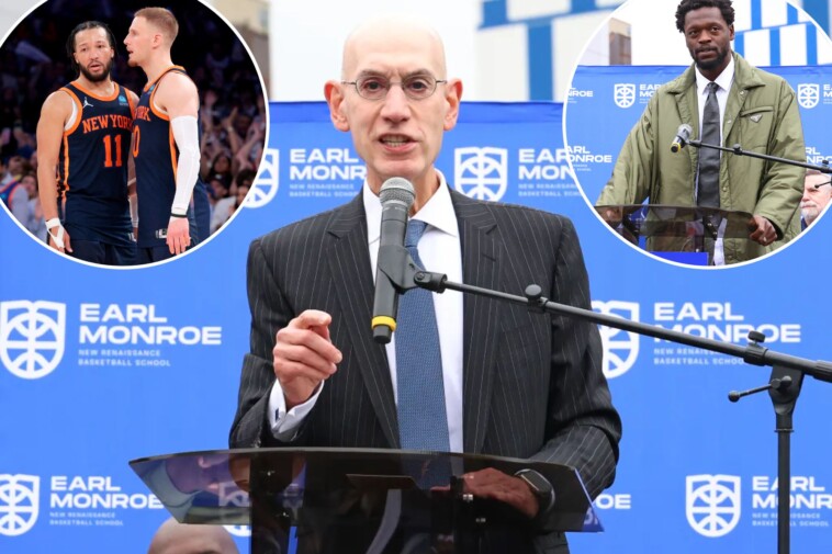 adam-silver-lauds-‘fantastic’-state-of-the-knicks,-jalen-brunson’s-leadership