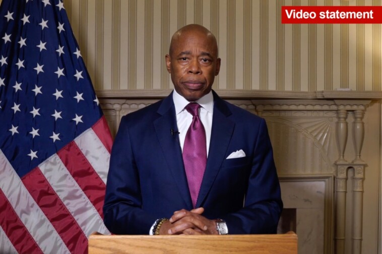 ‘i-put-the-people-of-new-york-before-party’:-eric-adams-claims-in-video-he’s-been-targeted-for-fighting-harris-biden-admin-over-migrant-crisis