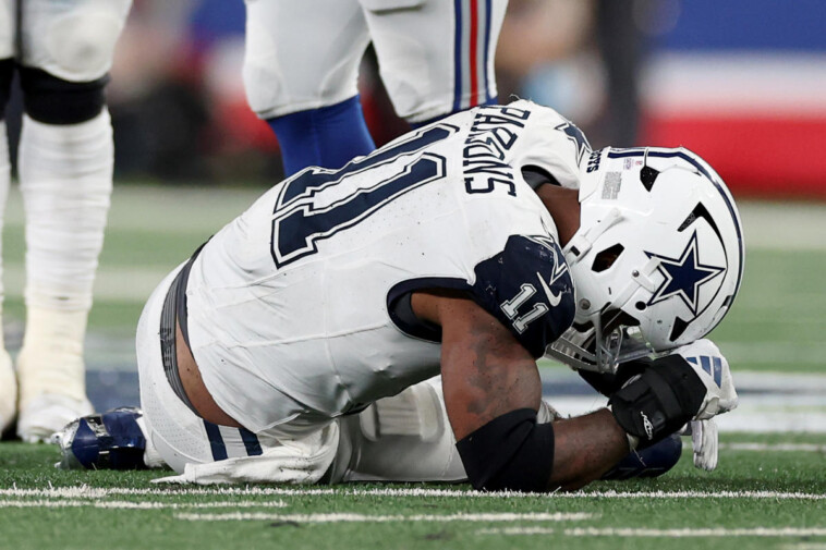 cowboys’-micah-parsons,-giants’-malik-nabers-(concussion)-go-to-locker-room-with-injuries