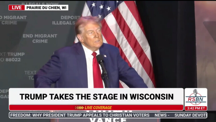 watch-live:-president-trump-to-deliver-remarks-on-illegal-immigration-in-prairie-du-chien,-wisconsin-following-kamala-harris’s-border-photo-op-–-supporters-showed-up-at-3-am!