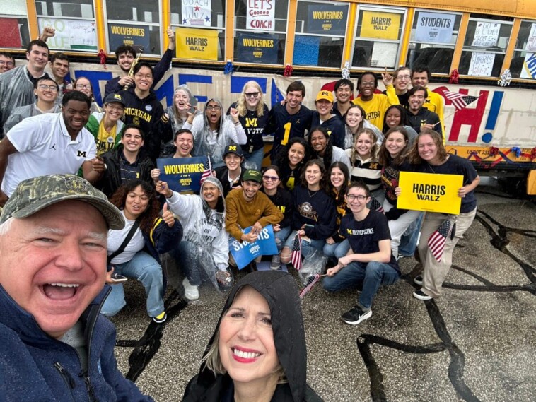 ‘pissed-off’-michigan-fans-boo-walz-after-his-motorcade-forces-them-to-wait-in-the-rain-for-minnesota-game