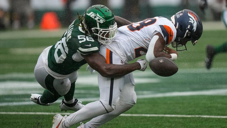 broncos’-tyler-badie-collapses-on-sideline,-gets-put-on-backboard-and-carted-off-field