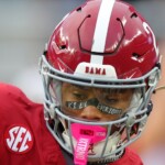 alabama’s-17-year-old-star-receiver-writes-blunt-2-word-message-on-eye-black-ahead-of-breakout-game