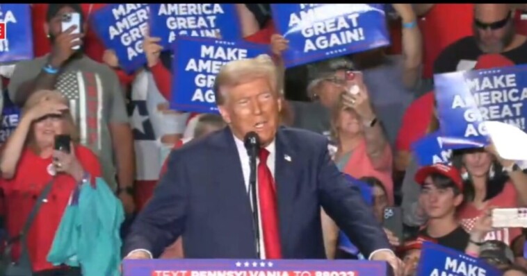 president-trump-holds-rally-in-erie,-pennsylvania-—-“i-think-november-5th-will-be-the-most-important-day-potentially-in-the-history-of-our-country”-(video)