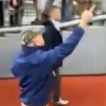 report:-tim-walz-gives-middle-finger-to-trump-supporter-while-at-michigan-football-game-(video)