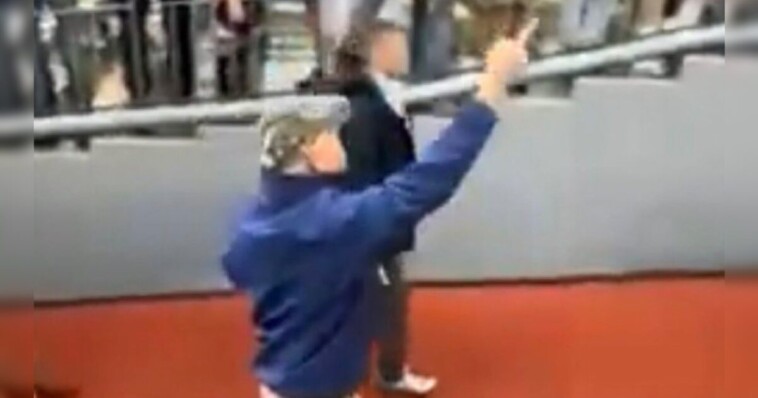 report:-tim-walz-gives-middle-finger-to-trump-supporter-while-at-michigan-football-game-(video)