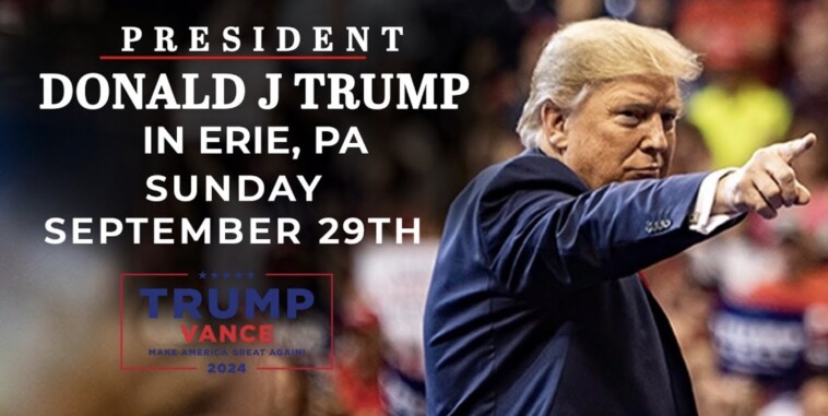 watch-live:-president-trump-holds-rally-in-erie,-pennsylvania