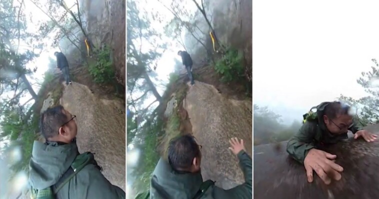 camera-catches-hiker’s-hopeless-slide-down-mountain-–-until-a-rapidly-approaching-object-saves-his-life