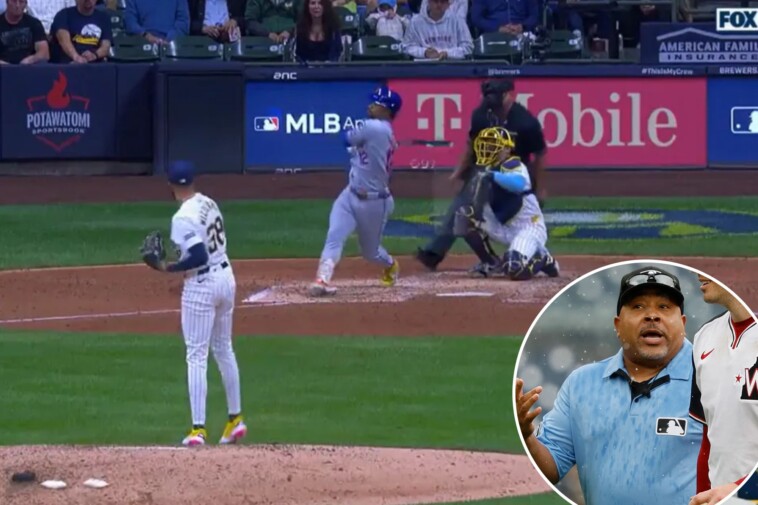 umpire-appears-to-have-nsfw-reaction-caught-on-hot-mic-after-foul-ball-in-mets-brewers-game