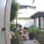 wild-footage-shows-the-moment-california-mom-gives-birth-outside-her-home-after-her-water-suddenly-broke