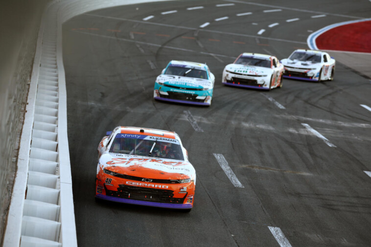 parker-kligerman-thought-he-got-his-first-nascar-xfinity-win.-instead,-nascar-teased-him-with-its-inexplicable-caution-timing