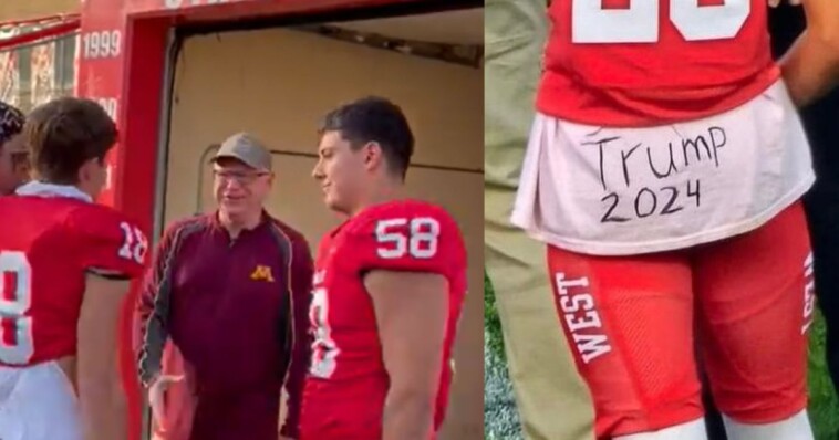 tim-walz-returns-to-school-where-he-used-to-coach-football,-but-doesn’t-get-warm-welcome-democrats-may-expect