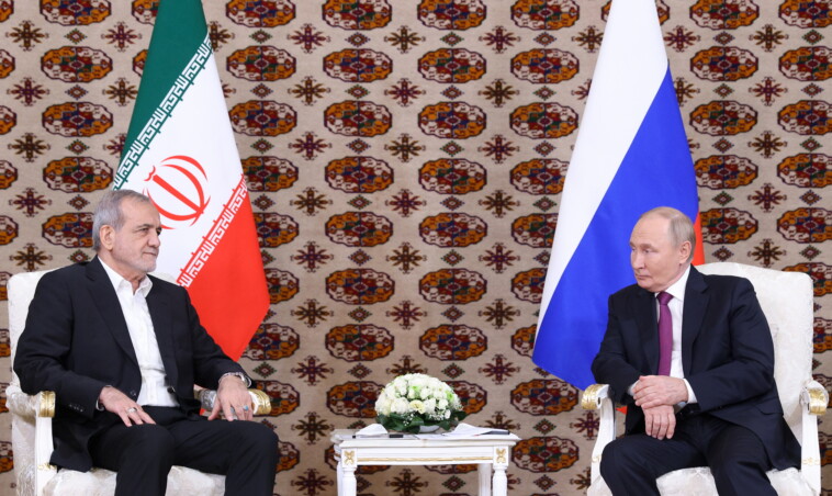 putin,-iranian-president-masoud-pezeshkian-meet-for-first-time,-hailing-‘robust’-relationship