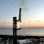 ‘looked-like-magic’:-spacex-successfully-launches-super-heavy-booster,-returns-it-to-launch-tower