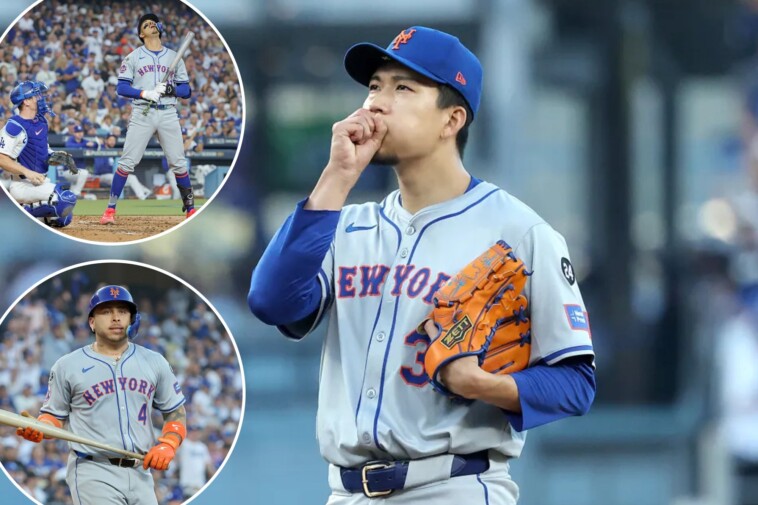 mets-routed-by-dodgers-as-kodai-senga-struggles,-bats-get-shut-out-in-nlcs-game-1-flop