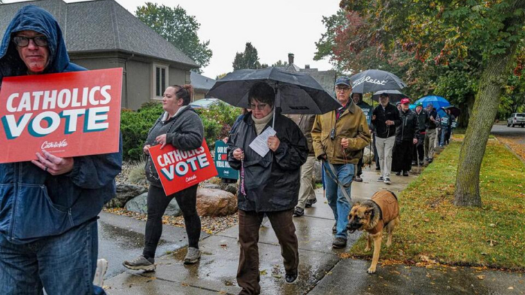 catholics-hold-‘rosary-rally’-outside-gretchen-whitmer’s-house-after-doritos-video-sparks-backlash