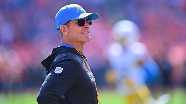 chargers’-harbaugh-briefly-exits-with-arrhythmia