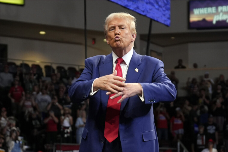 trump-pauses-mid-rally-in-arizona-as-he’s-stunned-by-female-supporter:-‘i’m-not-allowed-to-call-you-a-beautiful-woman’