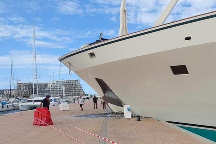 saudi-prince’s-superyacht-once-owned-by-trump-and-featured-in-bond-movie-severely-damaged-after-crashing-into-dock