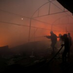 israeli-strike-on-hospital-tent-camp-kills-4-and-ignites-a-fire-that-burns-dozens