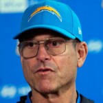 chargers’-jim-harbaugh-explains-heart-issue-that-led-to-his-brief-exit-from-game-vs-broncos