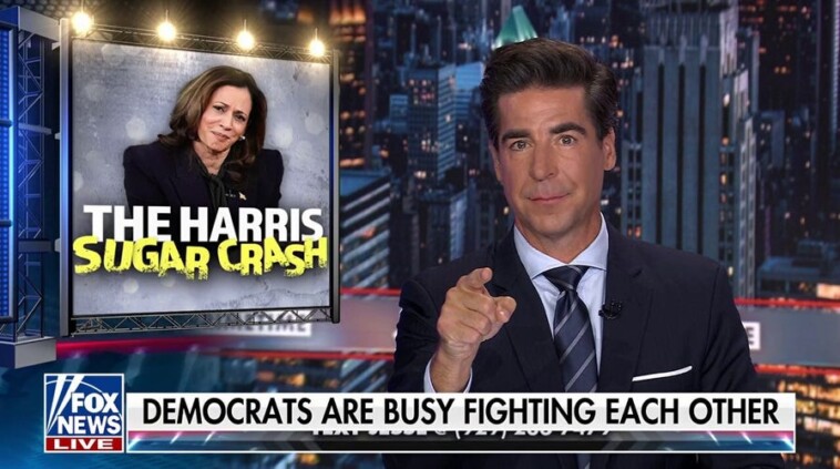 jesse-watters:-democrats-are-worried-kamala-harris-has-stalled