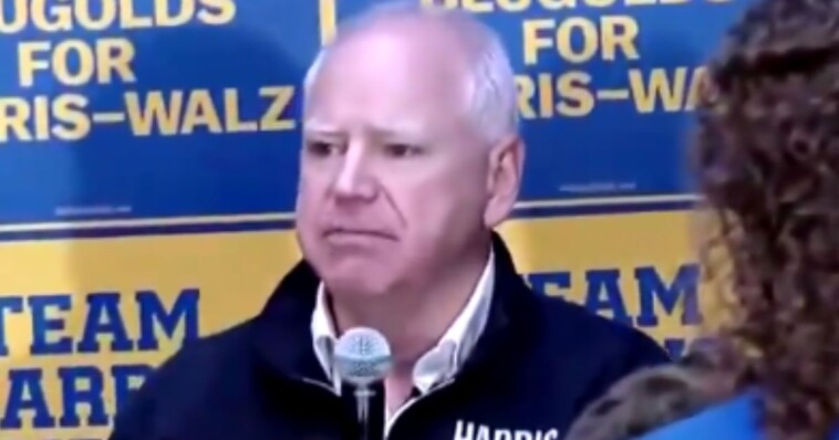 total-denial:-tim-walz-refuses-to-believe-report-that-men-don’t-want-kamala-harris-during-delusional-tantrum