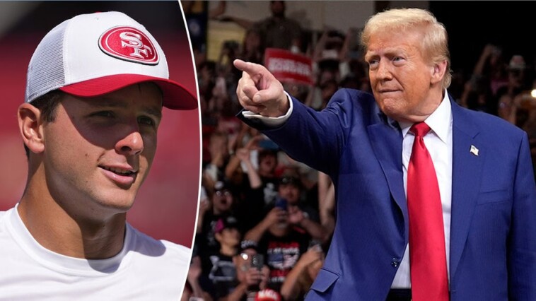 trump-praises-brock-purdy-emerging-as-49ers-star-after-being-drafted-last:-‘there’s-a-little-luck-in-sports’