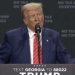 trump-celebrates-georgia’s-historic-first-day-turnout,-urges-maga-supporters-to-flood-the-polls-early