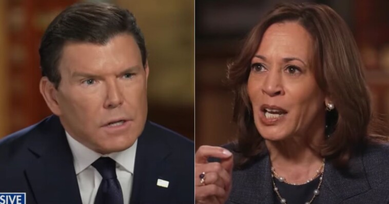 bret-baier:-4-kamala-harris-staffers-frantically-‘waving-their-hands’-forced-me-to-‘dismount’-at-end-of-interview