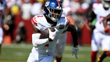 giants-wr-malik-nabers-clears-concussion-protocol,-set-to-return-vs.-eagles