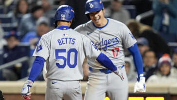 dodgers-vs-mets:-shohei-ohtani,-mookie-betts-lead-la.’s-offense-in-another-blowout-win-in-nlcs-game-4