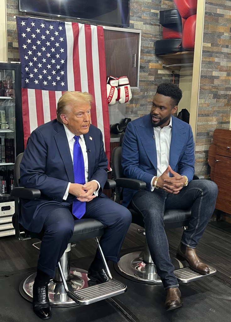 donald-trump-surprises-bronx-barbershop-with-visit-as-queens-native-tells-patrons-‘you-guys-are-the-same-as-me’