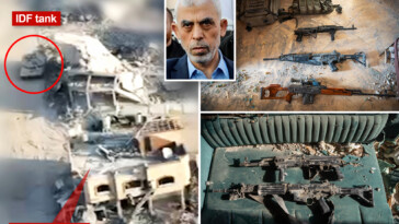 dramatic-footage-shows-tank-strike-that-killed-hamas-leader-yahya-sinwar