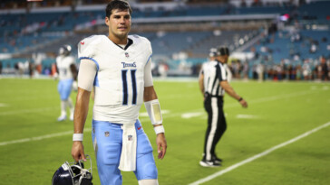 titans-qb-mason-rudolph-to-start-against-bills-as-will-levis-recovers-from-shoulder-injury