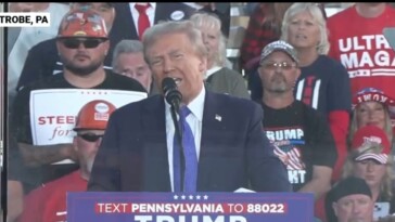 watch-live:-president-trump-delivers-remarks-at-town-hall-in-lancaster,-pennsylvania,-5-pm-et-start-time