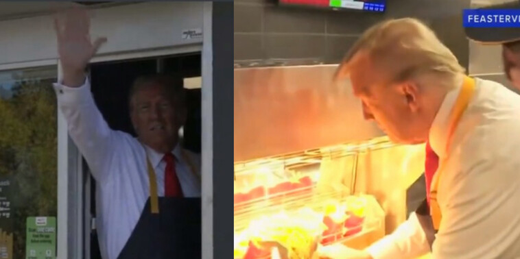 watch:-“i’ve-now-worked-for-15-minutes-more-than-kamala”-–-trump-visits-mcdonald’s-in-pennsylvania,-works-french-fryer-and-serves-customers-–-trump-tells-reporters-that-“lying-kamala”-never-worked-at-mcdonald’s-a-day-in-her-life