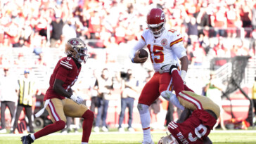 chiefs-are-6-0-for-1st-time-in-patrick-mahomes-era,-and-unconventional-win-vs.-49ers-—-with-help-from-‘dad-bod’-—-is-a-reminder-why