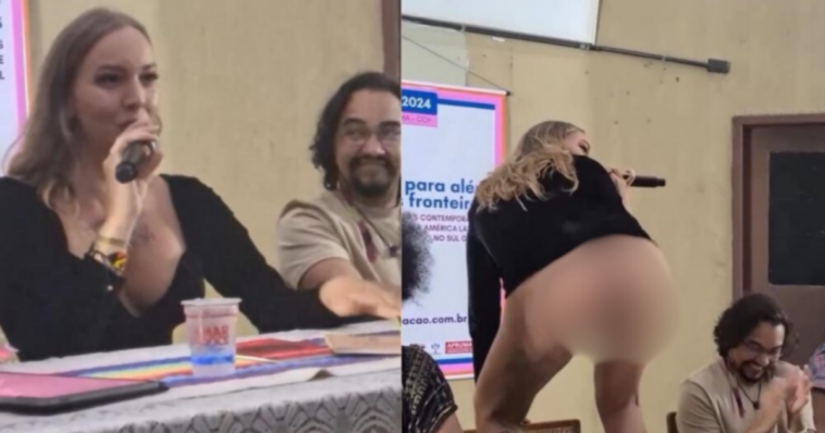 disgusting!-transgender-exposes-butt-cheeks-during-university-lecture:-“teaching-with-the-a**”-(video)