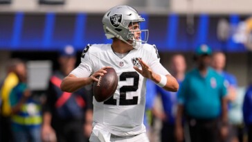 raiders-quarterback-aidan-o’connell-out-for-next-4-6-weeks-after-fracturing-thumb:-reports