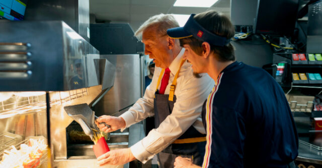 leftist-media-salty-after-donald-trump-mans-fry-station-at-mcdonald’s