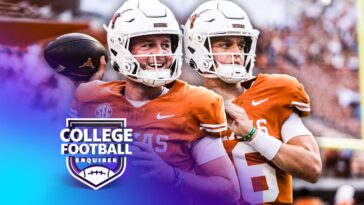 texas’-potential-qb-controversy-&-big-time-sec-fines-for-field-storming-|-college-football-enquirer