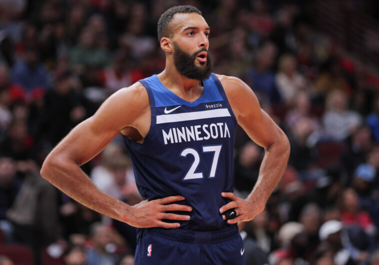 report:-rudy-gobert,-timberwolves-reach-$110m-extension-on-nba’s-opening-night