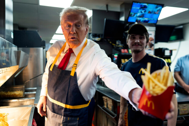 the-nyt-can’t-quit-donald-trump’s-mcdonald’s-visit,-says-he-made-fries-‘wrong’