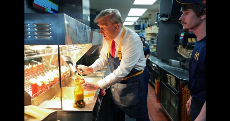 newsweek-develops-creepy,-unhealthy-obsession-with-trump-and-mcdonald’s-after-45’s-visit