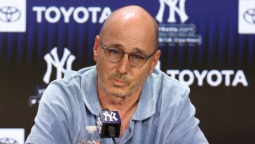 yankees’-brian-cashman-dismisses-notion-about-world-series-drought,-says-teams-‘cheated-us’