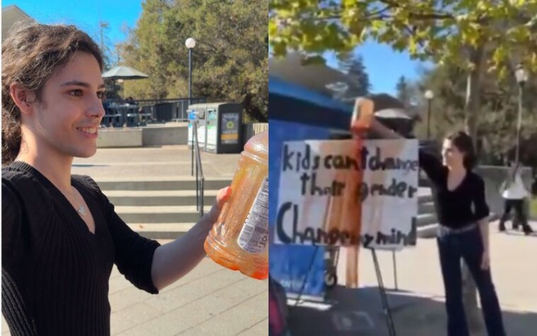 watch:-unhinged-transgender-activist-caught-on-camera-throwing-tomato-juice-on-conservative-students-at-uc-berkeley